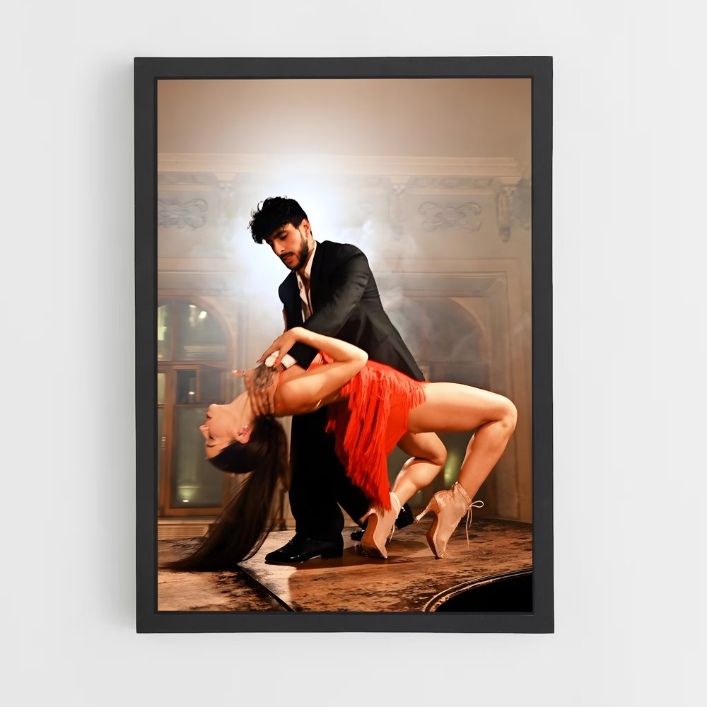 Poster Salsa Sensuelle – affiche Danse (vue 2)